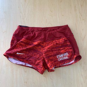 Stanford Nike Red Running Shorts